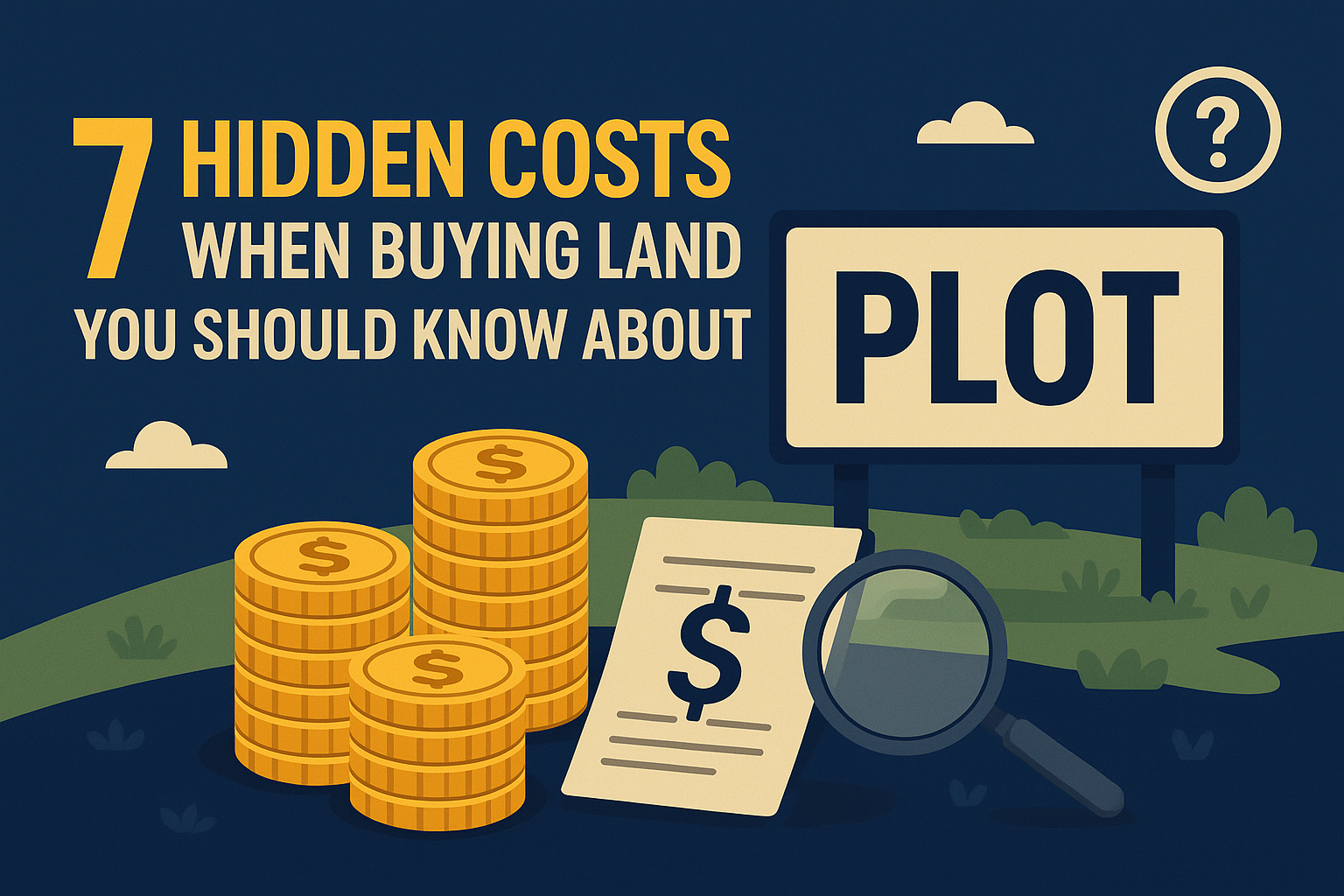 hidden charges in plot buying