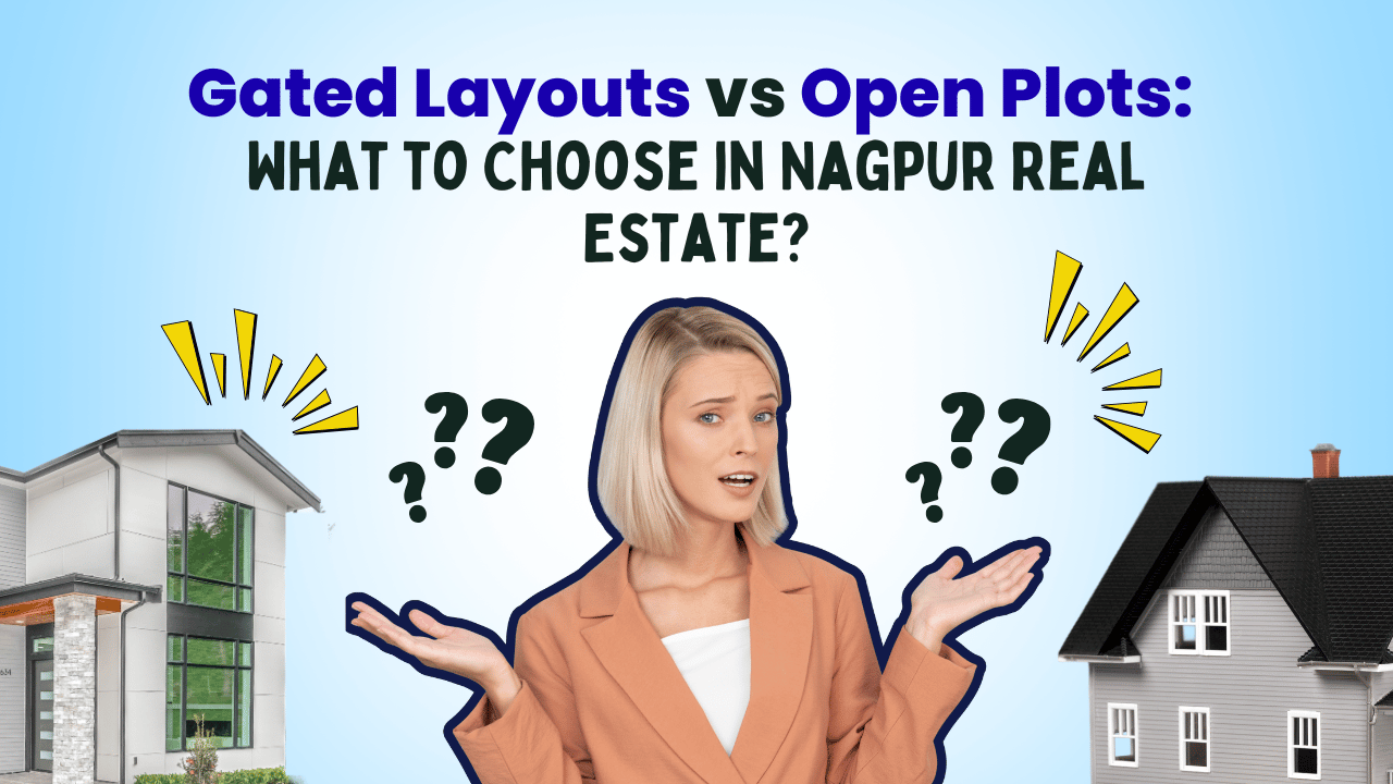 gated plots and open plots in nagpur