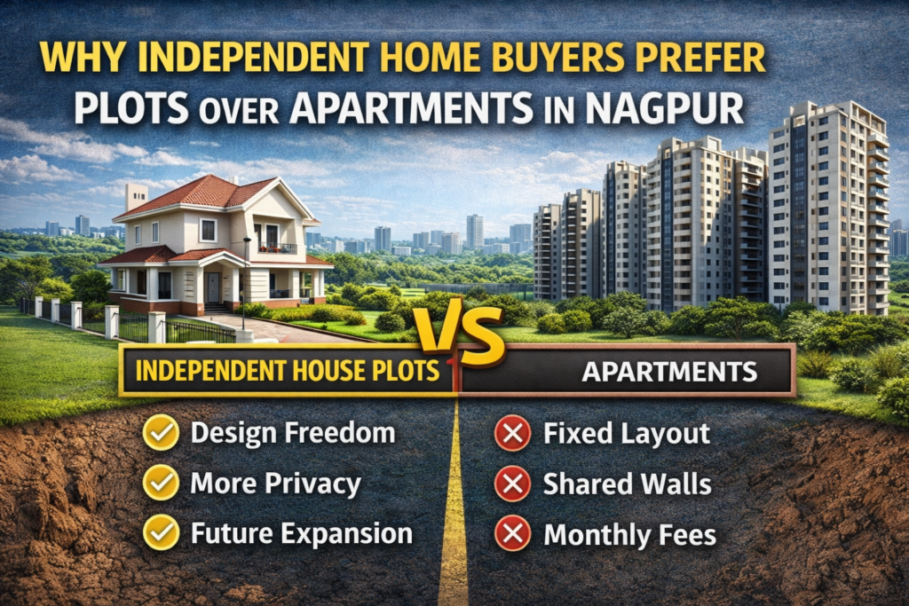 independent house plots in Nagpur
