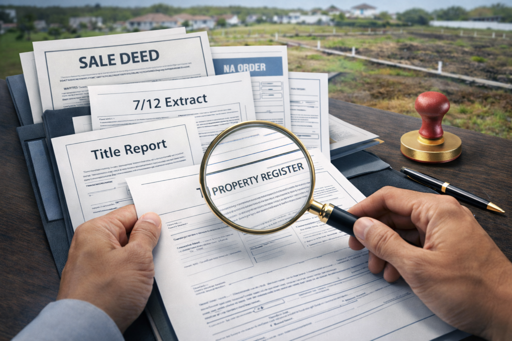documents for land registration in Nagpur