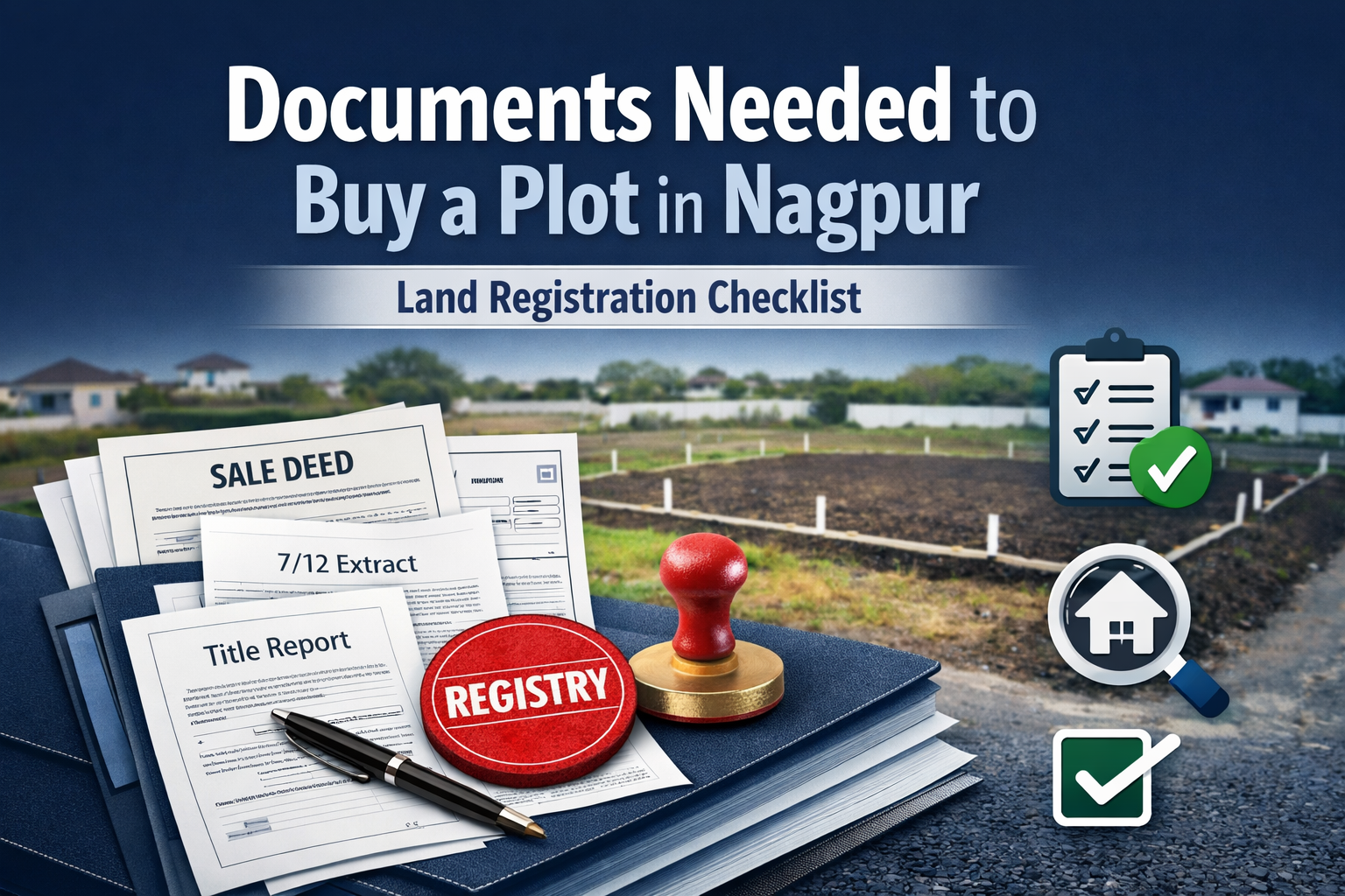 documents for land registration in Nagpur