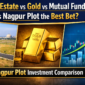 real estate vs gold Nagpur,