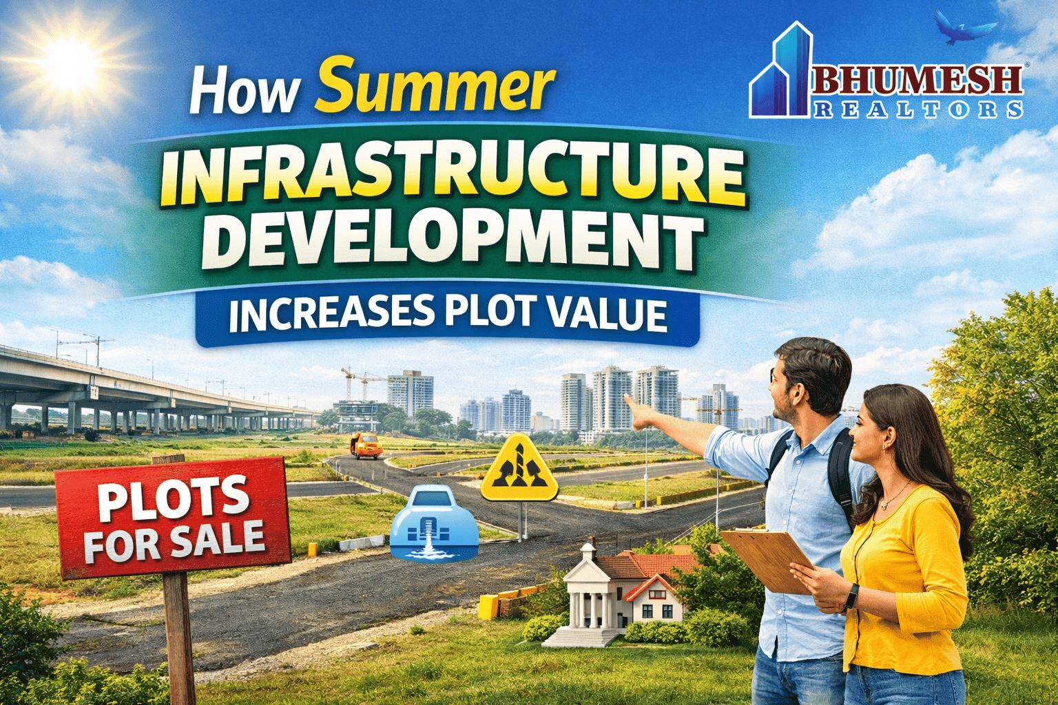summer development boosts plot value
