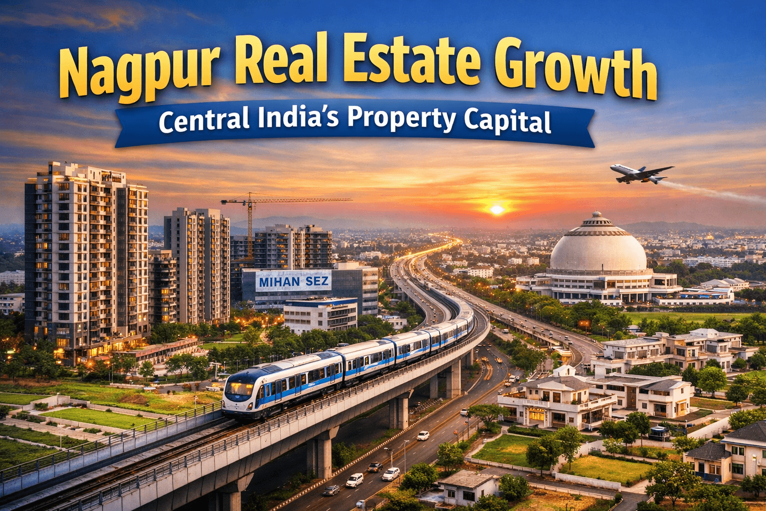 Nagpur real estate growth central India property development