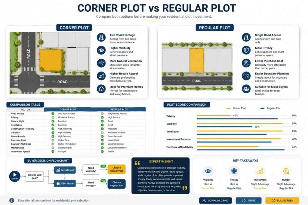 Residential Plot Layout Plan