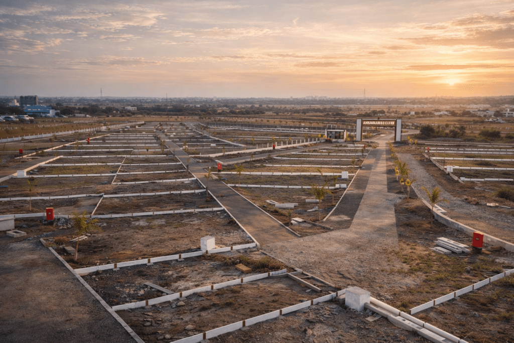 Golden hour at Anandam Elite phase 5&6