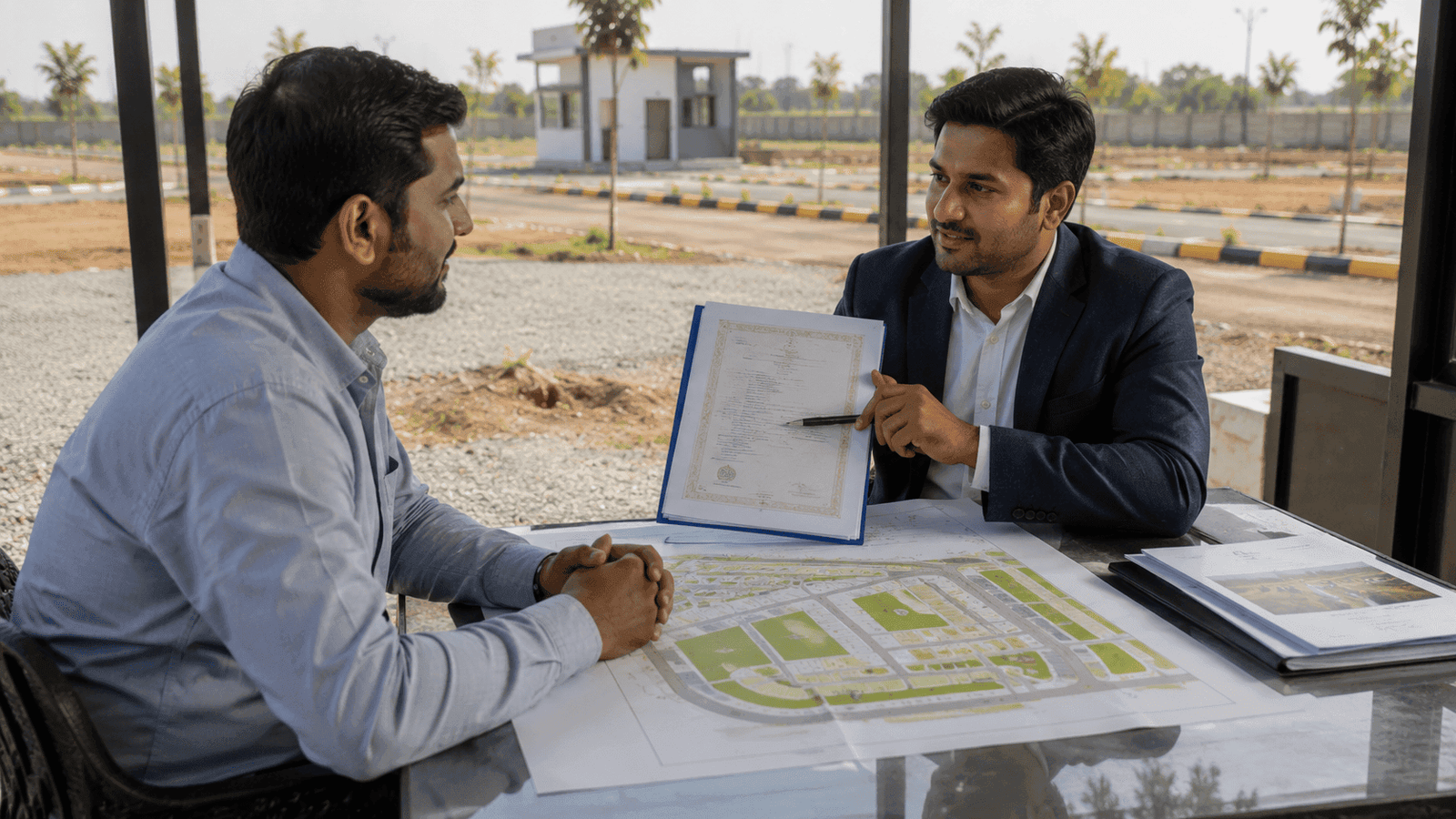 Legal Document Verification During Site Visit